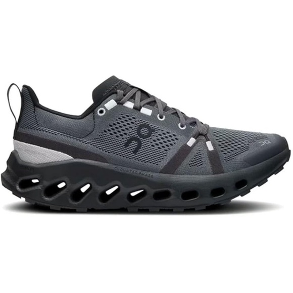 On Running Shoes - On Cloudsurfer Trail Women's Running Shoes Grey/Black size 7.5